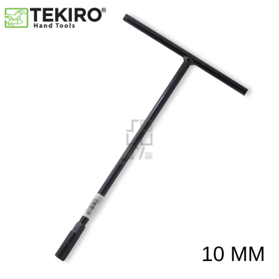 TEKIRO Kunci Sock T Hitam 7 - 17mm Panjang Chrome Vanadium