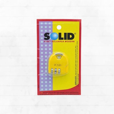 GEMBOK NOMOR R-7803 W SOLID