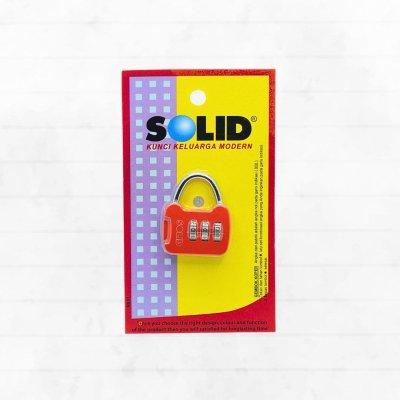 GEMBOK NOMOR R-7820 W SOLID