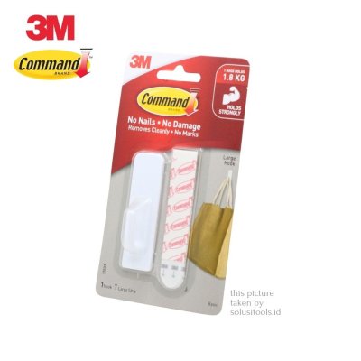 3M Command Basic Large Hook 17503 Gantungan Serbaguna