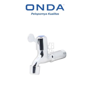 Kran Tembok ONDA A 801 T - Chrome, 1/2 Inch, Tahan Lama
