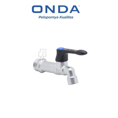 Kran Tembok ONDA BL 1/2 Inch Chrome Tahan Lama