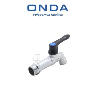 Kran Tembok ONDA BL 1/2 Inch Chrome Tahan Lama