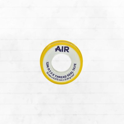 SEAL TAPE 12MMX12M YLW AER