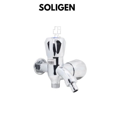 Kran Cabang Shower Putar PVC Soligen S-10C Chrome