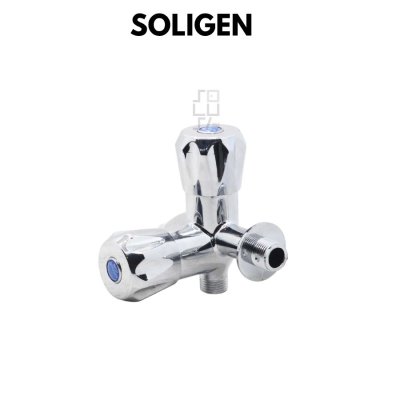 Kran Cabang Shower Putar PVC Soligen S-10C Chrome