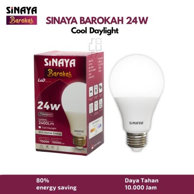 Lampu LED SINAYA Barokah 24W Cahaya Putih Dingin 2400lm