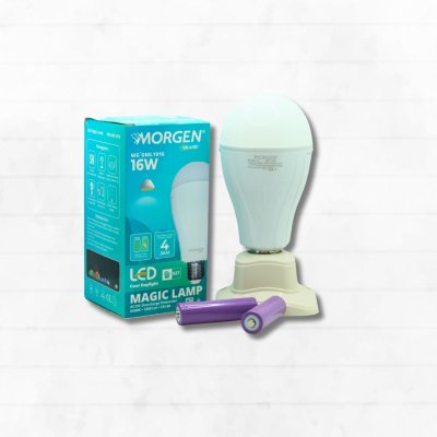 LAMPU EMERGENCY LED 16W PUTIH MORGEN
