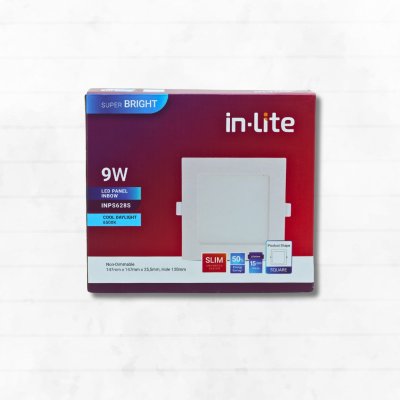 LAMPU LED PANEL INPS S628 9W PANEL ECO/KUNING
