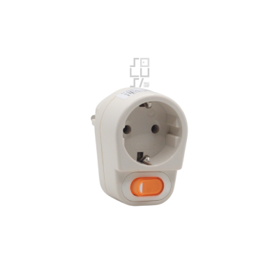 Stop Kontak Arde + Saklar Uticon ST-118SWN 1 Slot