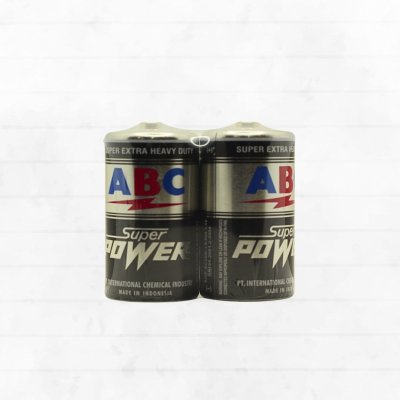 BATERAI R-20 (D) SUPER POWER (2PC)