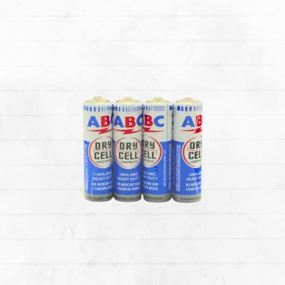 BATERAI R-6 (AA) BIRU (4PC)ABC