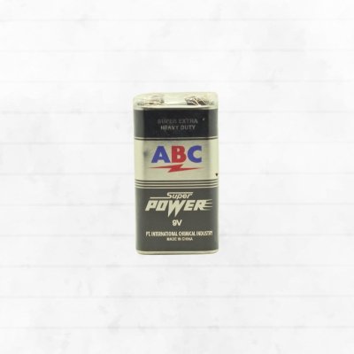 BATERAI 9 VOLT CARBON ZINC ABC