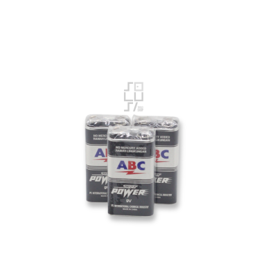 Baterai Kotak 9 Volt ABC Super Power R-14 Original