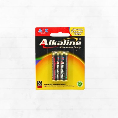 BATERAI LR-6 (AA) ABC ALKALINE 2PC