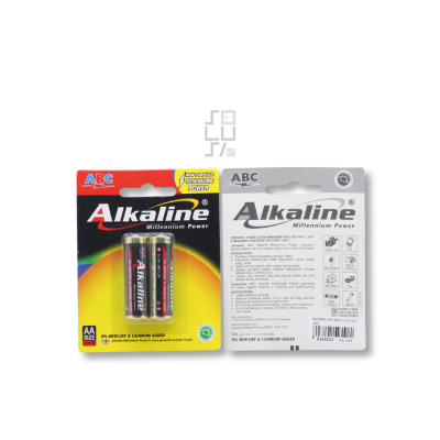 Baterai ABC Alkaline AA Dan AAA LR-6 / LR-03 Original - 2pcs