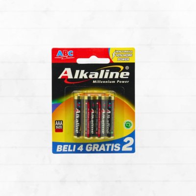 BATERAI LR-03 ABC ALKALINE 4PC