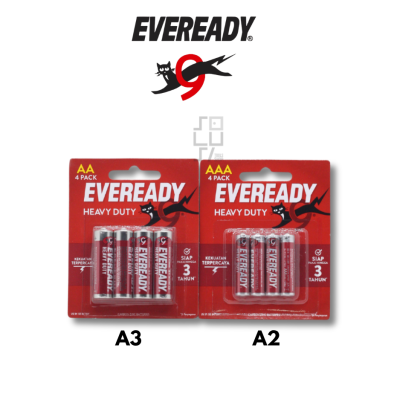 Eveready Baterai AA / AAA Super Heavy Duty Merah