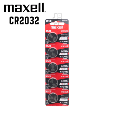 Maxell Baterai Lithium CR2032 3V Baterai Remot Motor