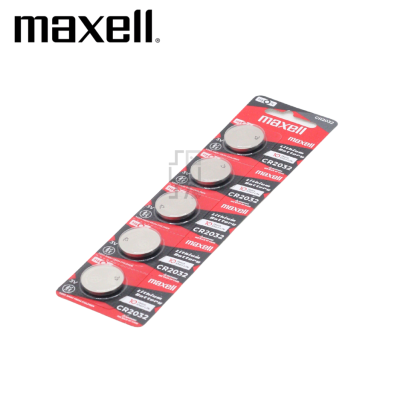 Maxell Baterai Lithium CR2032 3V Baterai Remot Motor