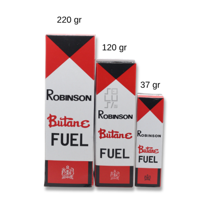 Isi Ulang Minyak Korek Api Gas ROBINSON 37gr, 120 gr, 220 gr
