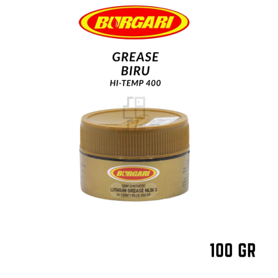 Burgari Grease Biru Hi-Temp 400 Semi Synthetic 100 gr
