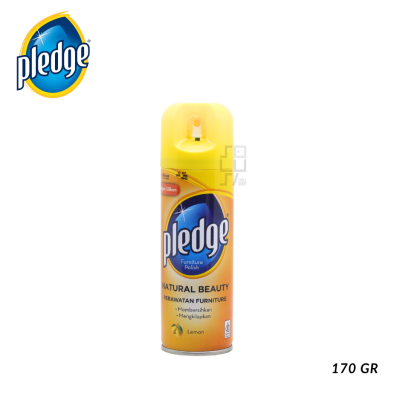 Pledge Aerosol Pengkilap Kayu 170gr & 350gr - Aroma Lemon