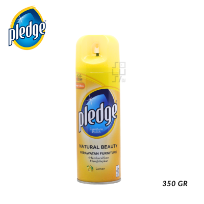 Pledge Aerosol Pengkilap Kayu 170gr & 350gr - Aroma Lemon