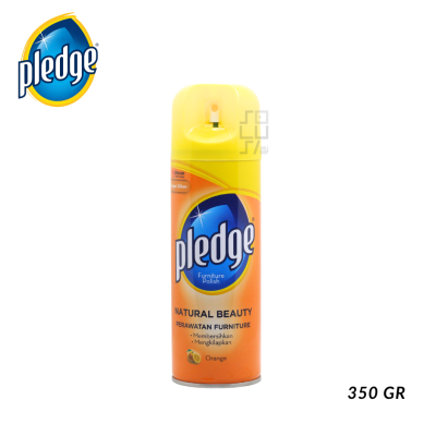 Pledge Aerosol Furniture Polish Perawatan Furniture Orange