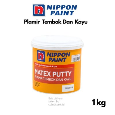 Plamir Instan Nippon Paint Super White 1kg - Cepat Kering,