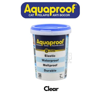 AQUAPROOF Cat Pelapis Anti Bocor 1kg Waterproofing Coating