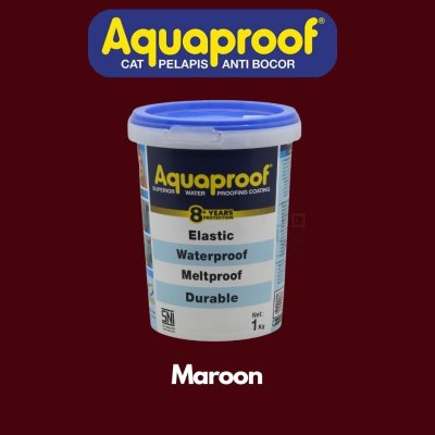 AQUAPROOF Cat Pelapis Anti Bocor 1kg Waterproofing Coating