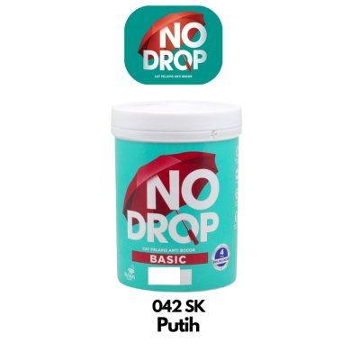 No Drop Basic Cat Anti Bocor 1kg Kedap Air Tahan Cuaca