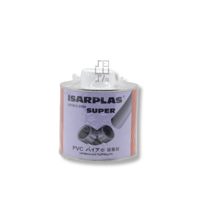 Lem Pipa Isarplas Kuas Kaleng Kemasan 400 Gram