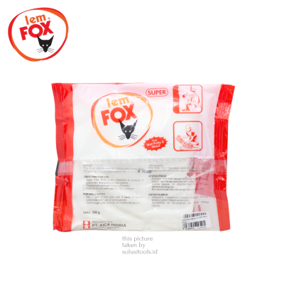 Lem Kayu Putih Fox Super 350gr - 700gr Tahan Lama, Aman