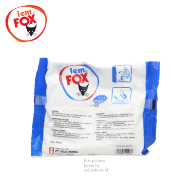 Fox Lem Putih PVAC 350gr - 600gr  dengan Daya Rekat Kuat