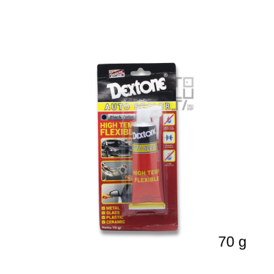 Lem Dextone Auto Sealer Black High Temp 30 Gr / 60 Gr Silicone Sealant