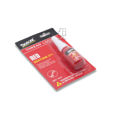 Dextone Thread Locker 10 Ml 242 Biru - 271 Merah Lem Baut Mur