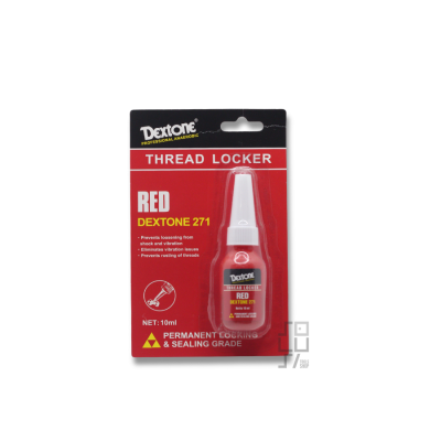 Dextone Thread Locker 10 Ml 242 Biru - 271 Merah Lem Baut Mur