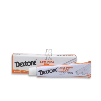 Lem Pipa PVC Dextone 40 Gr - Lem Paralon Tube Dextone