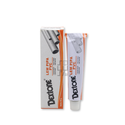 Lem Pipa PVC Dextone 40 Gr - Lem Paralon Tube Dextone
