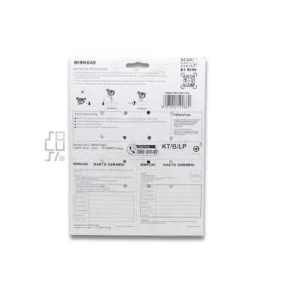 Winn Gas Regulator Diameter Kecil Meter W68M / SNI