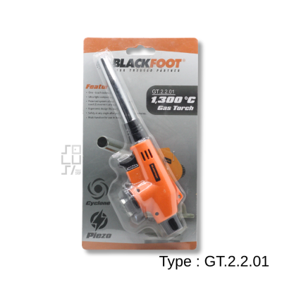 Gas Torch Butane BLACKFOOT GT.2.1.01 CE / GT.2.2.01