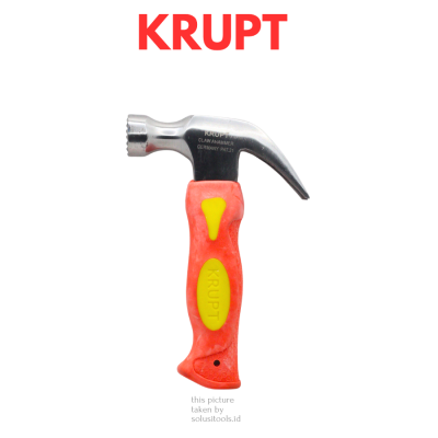 KRUPT Palu Kambing Claw Hammer 16OZ Gagang Pendek