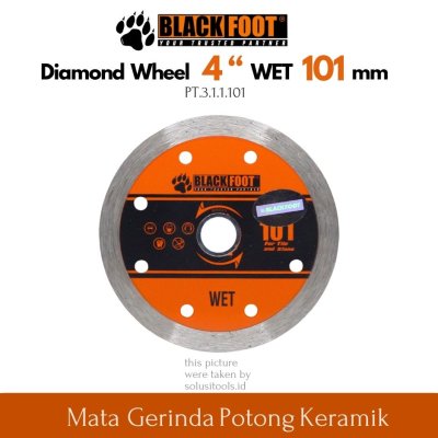 BLACKFOOT Mata Potong Gerinda Keramik Basah 101mm