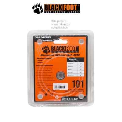 BLACKFOOT Mata Potong Gerinda Keramik Basah 101mm