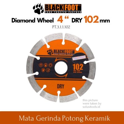 Blackfoot Mata Gerinda Potong Granite, Keramik, 4" 102 mm