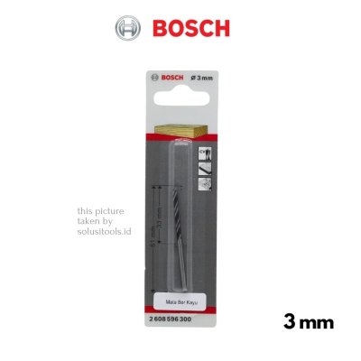 BOSCH Mata Bor Kayu Brad Point Wood Bits 3,4,5,6,8,10mm