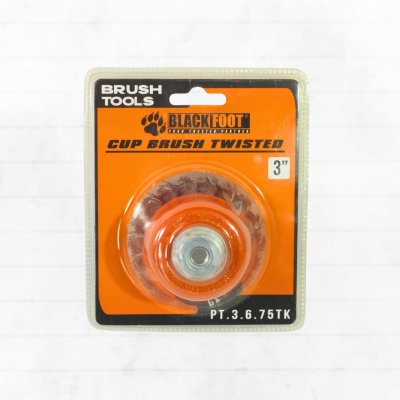 CUP BRUSH TWISTED PT.3.6.75TK BLACKFOOT