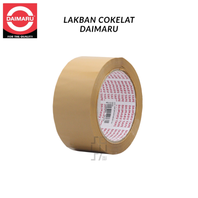 Lakban Coklat Daimaru 48 mm x 90 Yard - Kuat, dan Praktis